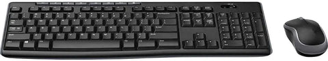 Universal Thunderbolt Four Dock With Hundred Watt Charging And 4K Video Output Featuring HDMI USB C Connector Paired With wireless keyboard and mouse set, black, ergonomic design.
