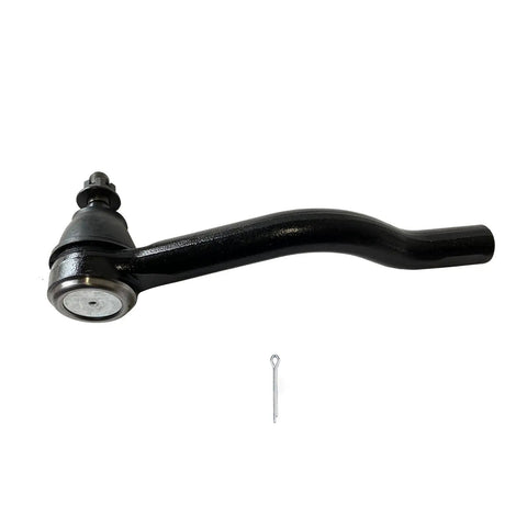 Nissan Front Outer Tie Rod End Two-Piece Replacement Set for Pathfinder 2013-2020 Murano 2015-2022 Infiniti QX60 2014-2020 JX35 2013 Driver and Passenger Side Outer Tie Rod Ends for Smooth Steering and Long-Lasting Durability, black steel rod with cotter pin