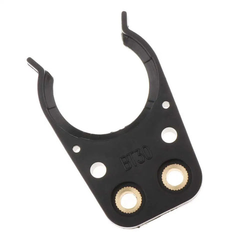 4 Holder Clamp Claw BT30 Dope Engraving Machine Tool Changer for CNC Router, replacement part, automatic tool holder clamp in black