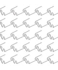 500 Pack Plastic Welding Staples for Heat Gun Bumper Repair Kit, Auto Body Fender Fix, 0.6mm Staples in wave design
