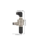 Fast Release Quick Exhaust Valve For Tire Changer Systems With Universal Fit Bead Breaker Valve Heavy Duty Stable Operation Pro Grade Air Dump For Garage And Workshop Use, 10.3cm x 5.5cm