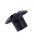 Eight Thirty Two Slotted Studs Black Oxide Finish Truss Head Hardware Quarter Inch Long for Kydex Holster Crafting close-up view