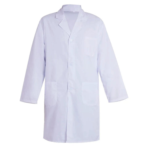 Unisex White Lab Coat Halloween Costume For Scientists And Doctors Long Sleeve Doctor Style Coat Adult Nurse And Student Look