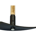24-Inch Hickory Handle Extreme Gold Pick With One Super Magnet For Treasure Hunting And Metal Detecting, close-up of metal head