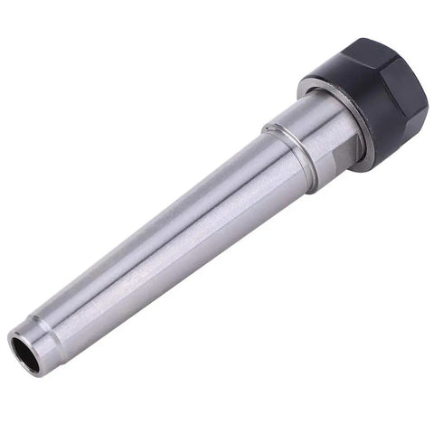 Collet Chuck Holder Morse Taper ER11 M6 For CNC Lathe And Milling Pro Grade Tool Holding In Hardened Steel 0.0005in Accuracy 1 To 7mm Clamp Range 1 Pc, silver tapered holder