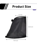 Magnetic EV Charger Port Cover Seals Firmly Against Snow UV Dust and Road Grime Built Like a Tank Hella Tough Polyester with size dimensions.