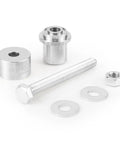 Precision PDS Shock Heim Joint Press Tool Bearing Replacement Kit For 2024 To 2025 XC W Exc Dirt Bikes with metal components.