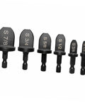 6 Piece Copper Tube Expander Set For Air Conditioner Swaging And Bearing Maintenance Tools Handy Portable Lightweight Drill Bit Swager