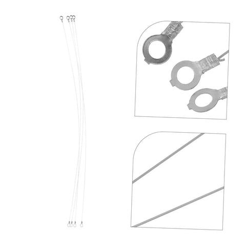 Get Your Sealer Back In Action With This Top Notch Heat Sealer Element Replacement Strip, featuring silver nichrome wires and metal connectors.