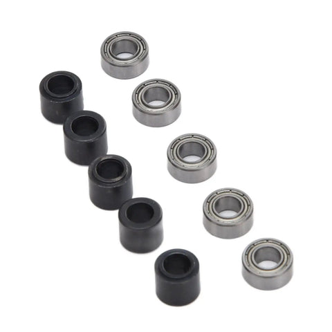 Pro Grade Steel Router Bit Bearing Guide for Smooth Precise Cuts, Bottom Mounted Bearings, durable and stable supports