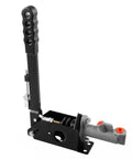 Hydraulic Handbrake Adjustable Ebrake Long Lever Handle For Drift Track Rally Racing Master Cylinder 0.75 Inch Fit Vertical Position Ergonomic Anti Slip CNC Aluminum Lightweight Anti Rust