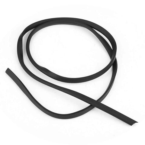 High Performance Rubber Paddle Guard Shield For 100CM Blades, Board Friendly Protector For Kayaks And SUPs, black rubber strip