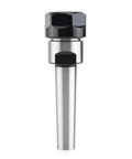 MT2 Collet Chuck Holder for CNC Milling, showing taper collet arbor adapter with heavy-duty metal straight shank and rust-resistant finish.