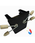 Portable Wire Soldering Jig for Precision Wire Welding with Adjustable Clamps and Alignment Guides 6.4x5.5x3.5cm