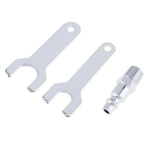 Top Shelf Quarter Inch Straight Shank Air Die Grinder Delivering A Badass 25000 Rpm Rush tools including collet and hex key.