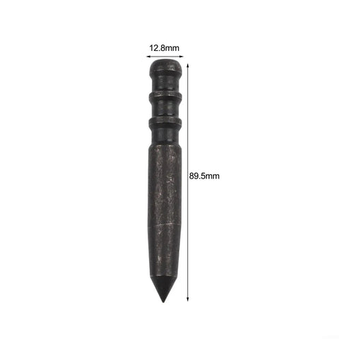 Heavy Duty Center Punch Locator For Metal Drilling High Hardness Spot Punch Tool Perfect For Wood Aluminum Iron Glass Precise Positioning Fitter Chisel B, 89.5mm long, 12.8mm wide, steel construction.