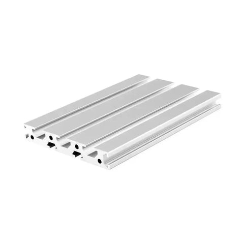 Built Tough One Piece 15100 Aluminum Profile Extrusion Anodized Linear Rail Guide 15X100Mm Sturdy Track For Cnc Builds Diy 3D Printer Frames Smooth Ride One Meter Long Run image showing smooth aluminum rail profile.