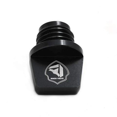 Heavy Duty CNC Aluminum Oil Fill Cap Plug For Kawasaki Dirt Bikes Built Tough For KD80 KX Series Black Finish Replacement Part