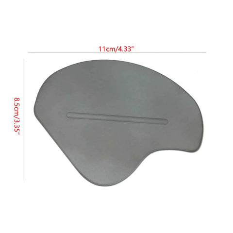Metal Hinge Replacement for MX Ergo Wireless Trackball Repair Part with precise dimensions shown