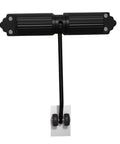 Easy Install Door Closer With Adjustable Speed No Fuss Quiet Soft Close Hydraulic Buffer 180 Degree Movement in black