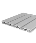 Top Shelf 15180 Aluminum Profile T Slot Extrusion For 3D Printer Frame Builds Built Tough Diy Workbench Assembly Kit, silver anodized profile.