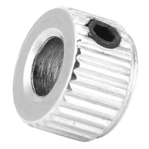 Lockin Shaft Collar Kit 10 Pcs 5.1mm Electroplate Ferronickel Ring close-up view, showing pattern and secure locking feature.
