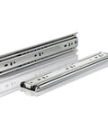 Heavy Duty Full Extension Drawer Slides 400mm 1 Pair Side Mount Ball Bearing Rails 3 Fold Industrial Track Glides shown