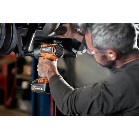 18V Brushless Cordless 4 Mode High Torque Impact Wrench Half Inch Drive Tool Only For Automotive Repair And Heavy Duty Jobs