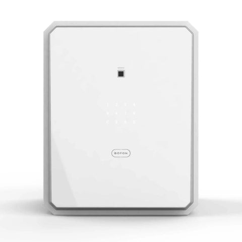 Biometric Safe Box With Key For Home Office Use, Fingerprint Lock Box, Boss Level Security Safe With Touchscreen Keypad
