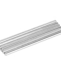 6 Pieces 100mm Stainless Steel D Hole Shaft Axles For Wheels Gears And Drive Systems Beefed Up Secure Replaceable DIY Robot Parts