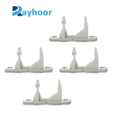 4 Pack Washer Door Striker Replacement For Most Top Load Washers Easy Install Durable Latch That Replaces AP3580441 white plastic top-load washer striker set