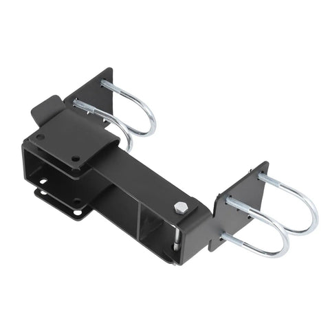 Solid Carbon Steel Double Gate Latch With Strong Arm Design For Chain Link Fences Weatherproof Outdoor Security Lock, durable construction.