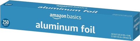 Packaging of Everyday Aluminum Foil Roll For Cooking And Wrapping 250 Sq Ft Ideal For Lining Pans Making Foil Packets And Storing Leftovers