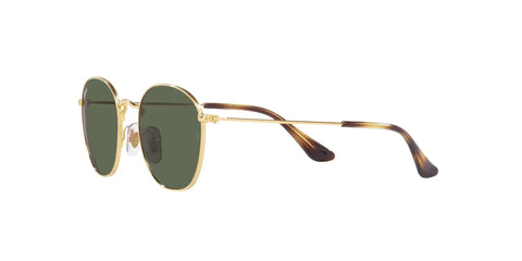 Kids Round Sunglasses Rob RJ9572S Gold Frame With Grey Gradient Polar Lenses Junior Size XX Small For Narrow Faces 48 mm Lenses
