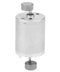 Dual Shaft 12V DC Vibration Motor with high torque, copper windings, visible dual 10x5mm vibration heads, for DIY projects and robotics