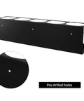 Heavy-Duty Aerosol Can Holder Rack Organizer, Steel Powder-Coated, Holds 20 Cans, Four Pack, with pre-drilled holes