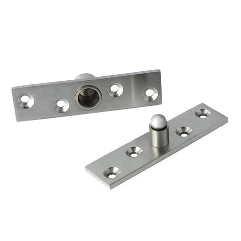 Heavy Duty 360 Degree Cabinet Pivot Hinge Smooth Spinning 304 Stainless Steel Secret Door Fixture Easy Peasy Diy Mount Built Tough No Sweat Installation Reliable Cupboard Hardware Set Size One Hundred Millimeters