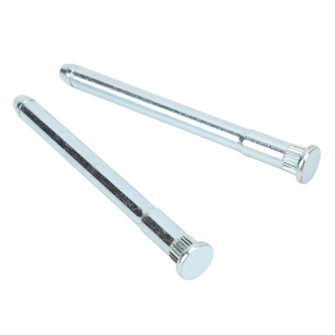 Door Hinge Pin Bushing Kit Direct Fit With Spring For Jimmy Sonoma S10 Metal Replacement Hinge Pins 0.380 X 4.17 In For Front And Rear Doors Restores Alignment And Smooth Opening, two metal hinge pins