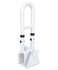 Bathtub Safety Grab Bar For Seniors And Disabled, Heavy Duty Over The Tub Handrail With Locking Clamp, Non Slip Grip, Adjustable Height
