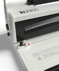 Coil Binding Machine With Electric Inserter And Foot Pedal For Fast Easy Doc Binding, image showing disengageable dies close-up
