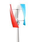 Front view of 400W 3-Blade Wind Turbine Generator With Controller, Rare Earth Permanent Magnet, Vertical Wind Turbine Kit