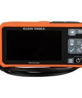 Rugged Utility Borescope Endoscope Camera With 9.8 Ft Waterproof Gooseneck, 5.5 mm tube, and 4.3 Inch LCD for inspections.