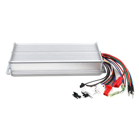 Beefy 48V-72V 2000W Brushless Motor Controller For Electric Bicycles And Scooters, Drop-In Replacement with cables