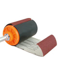 Game Changing Two By Three Inch Sanding Drum Kit For Drill Press And Hand Tools Cut To Size Sheet Abrasive for contour sanding.