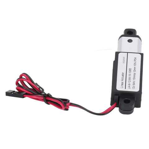 Smash Through Any Job With This 12V Linear Actuator And Aluminum ABS Build For Heavy Duty Automation In Farm Gear And Cabinet Doors Featuring End Switch, showing actuator and wires.