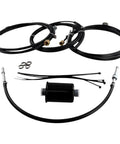 Upgrade Your Ride With This Solid Nylon Fuel Line Replacement Kit Perfect For Gas Trucks From 1988 To 1997 Featuring Durable Construction And A Full Set For Easy Installation That Keeps You Rolling Smoothly Without Leaks. solid nylon fuel line kit with hoses, filter, clamps, and fittings for 1988-1997 gas trucks