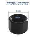 Quarter Inch Collet Nut Replacement for 2485-20 2486-20 2784-20 5192 5194 5196 Die Grinders and 2723-20 Compact Router, size shown