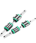 Premium HGR15 Linear Guide Rail Kit 650mm With Four Blocks For Smooth Precision Motion Perfect For DIY CNC Machines And Robotic Projects That Need Rock Solid Accuracy And Low Friction Sliding Action Every Single Time. 650mm aluminum rail with four blocks