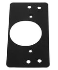 Stainless Steel Hinge Repair Plates Kit 2 Pack For Cabinets And Furniture Durable Mending Plates Easy Install Quick Fix Front View