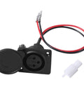 XLR Charger Port Replacement For Razor MX650 MX500 SX500 Dirt Rocket Bikes And EcoSmart Metro Kids Electric Scooters 3-pin 2-wire
